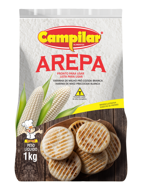 AREPA BRANCA CAMPILAR 1KG