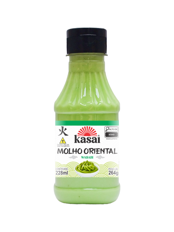 MOLHO ORIENTAL  WASABI 228ML