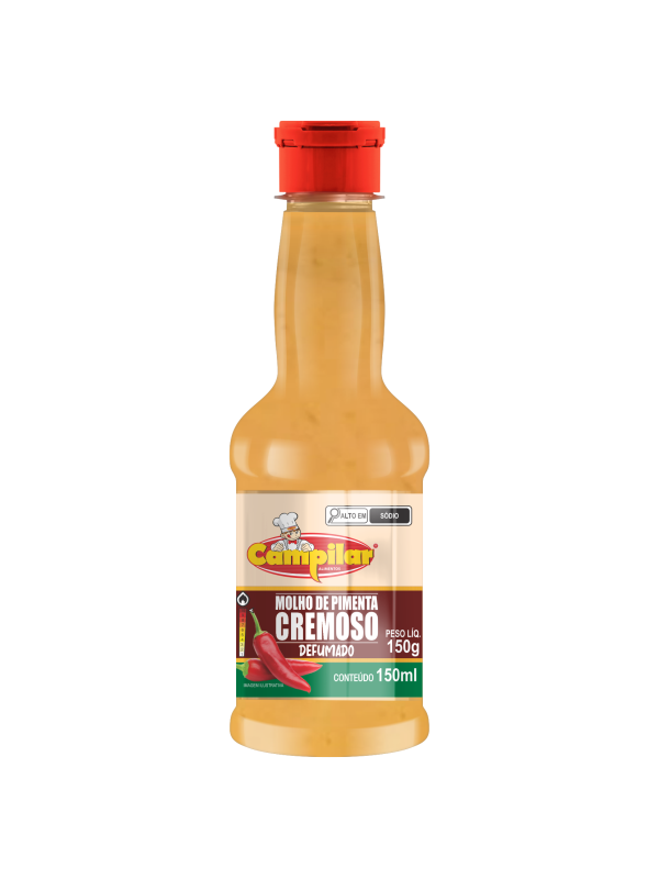 MOLHO PIMENTA CREMOSO DEFUMADO 150ML