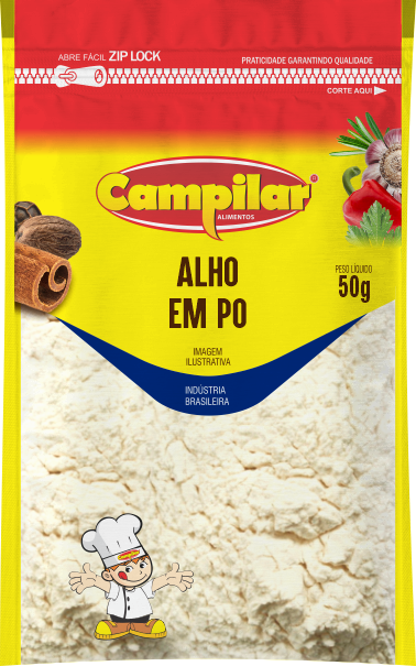 ALHO DESID. PÓ PREMIUM CAMPILAR 50G