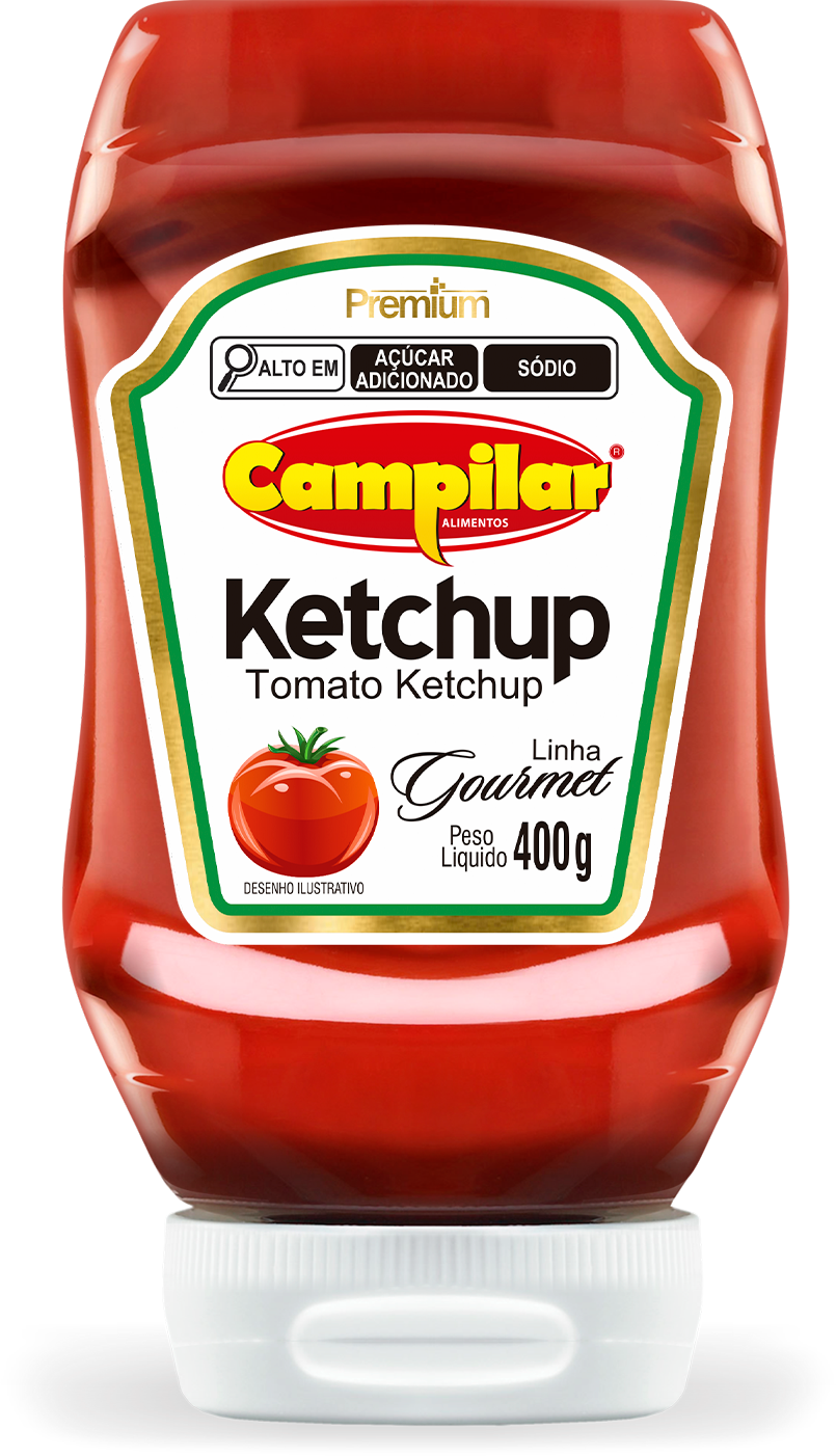 KETCHUP TRADICIONAL PREMIUM CAMPILAR 335ML