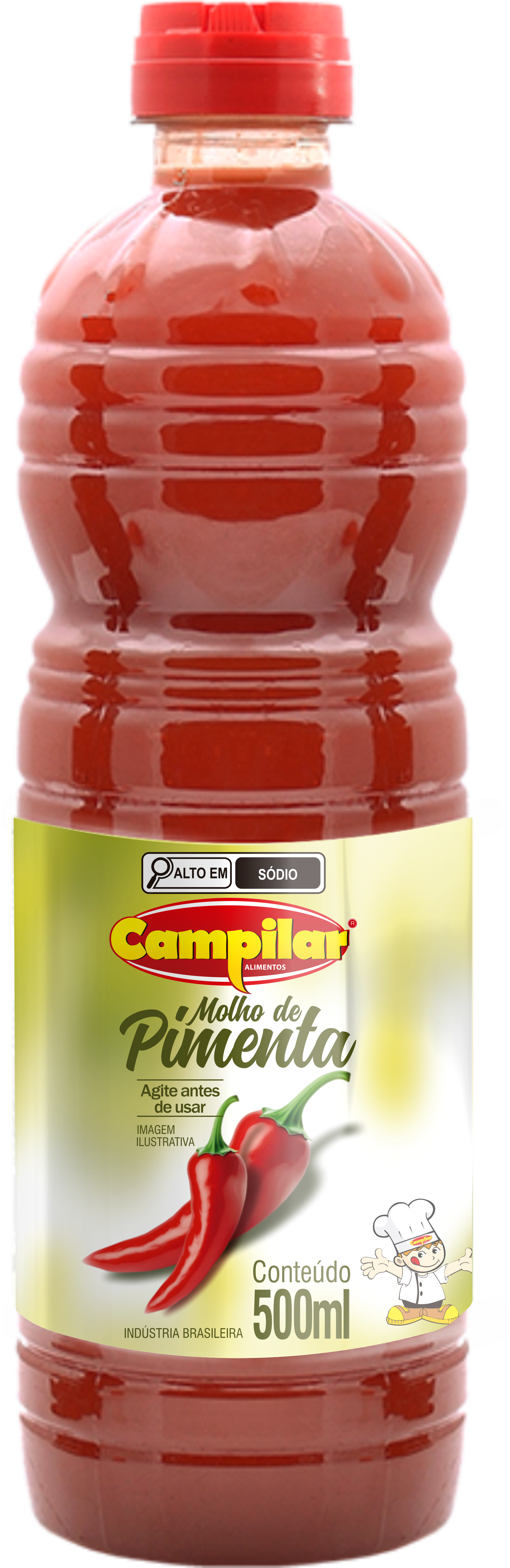 MOLHO PIMENTA CAMPILAR 500 ML