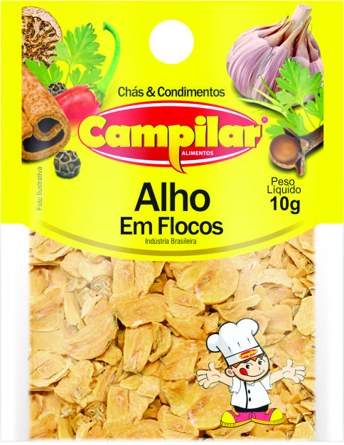 ALHO DESID. FLOCOS CAMPILAR 10 G