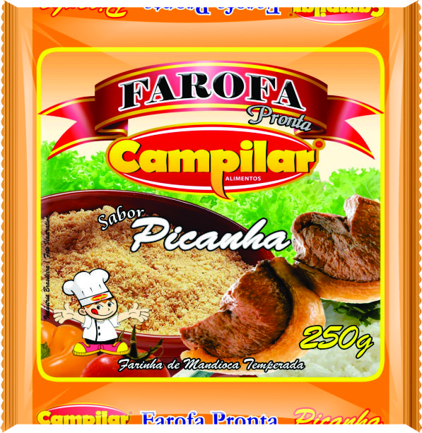 FAROFA DE MANDIOCA PICANHA CAMPILAR 250G