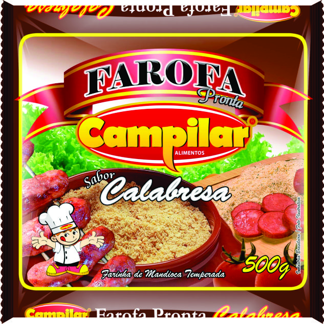 FAROFA DE MAND. CALABRESA CAMPILAR 500G