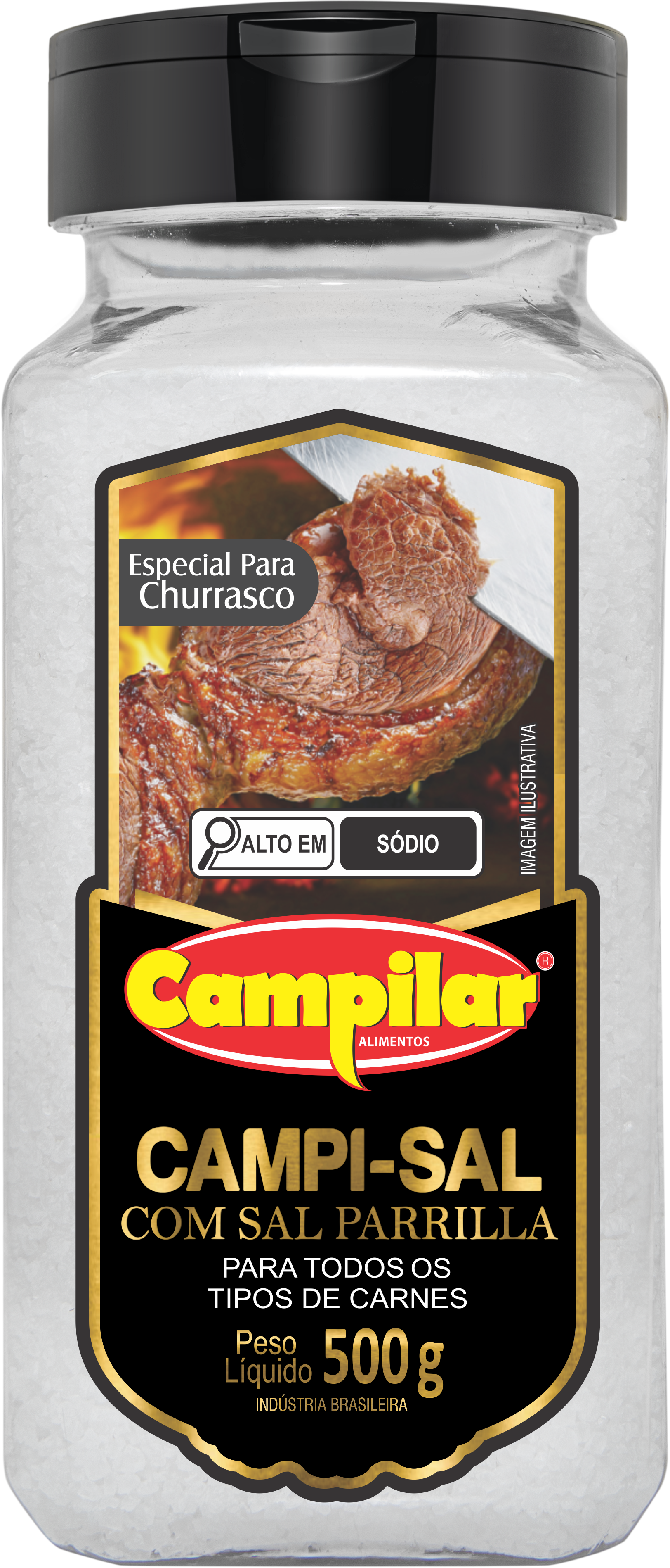 SAL PARRILLA CAMPI-SAL PT 500G