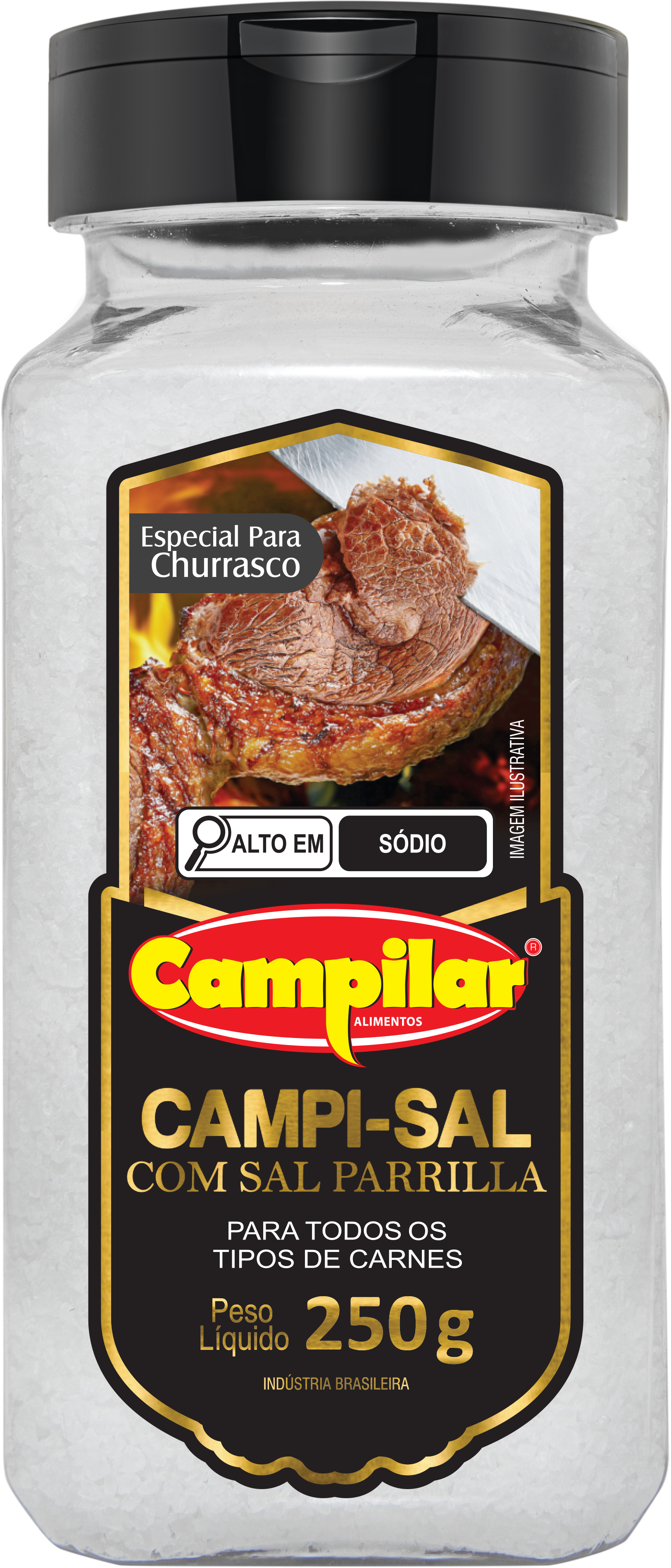 SAL PARRILLA CAMPI-SAL PT 250G