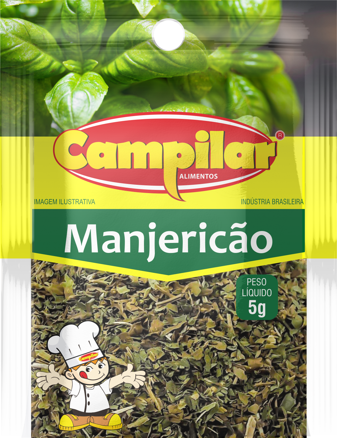 MANJERICÃO CAMPILAR 5G