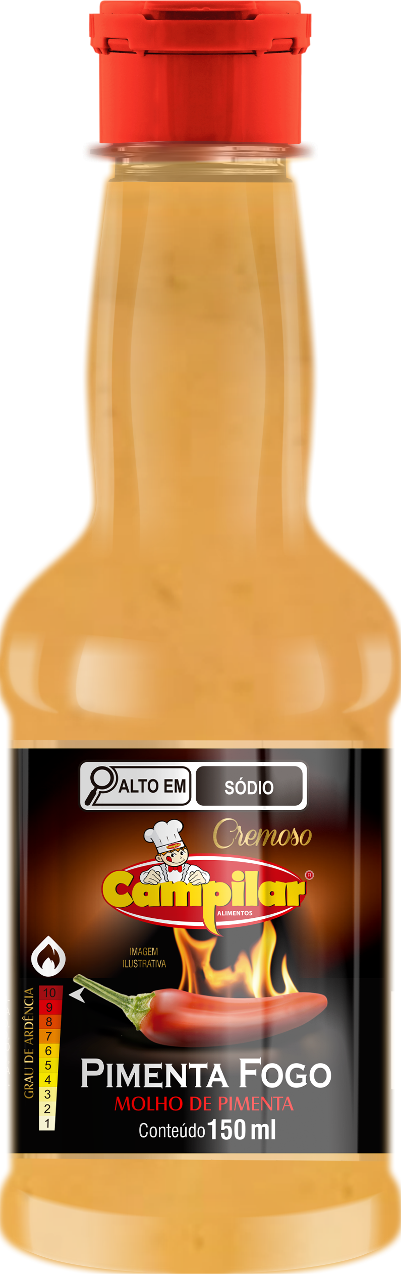 MOLHO PIMENTA FOGO 150ML