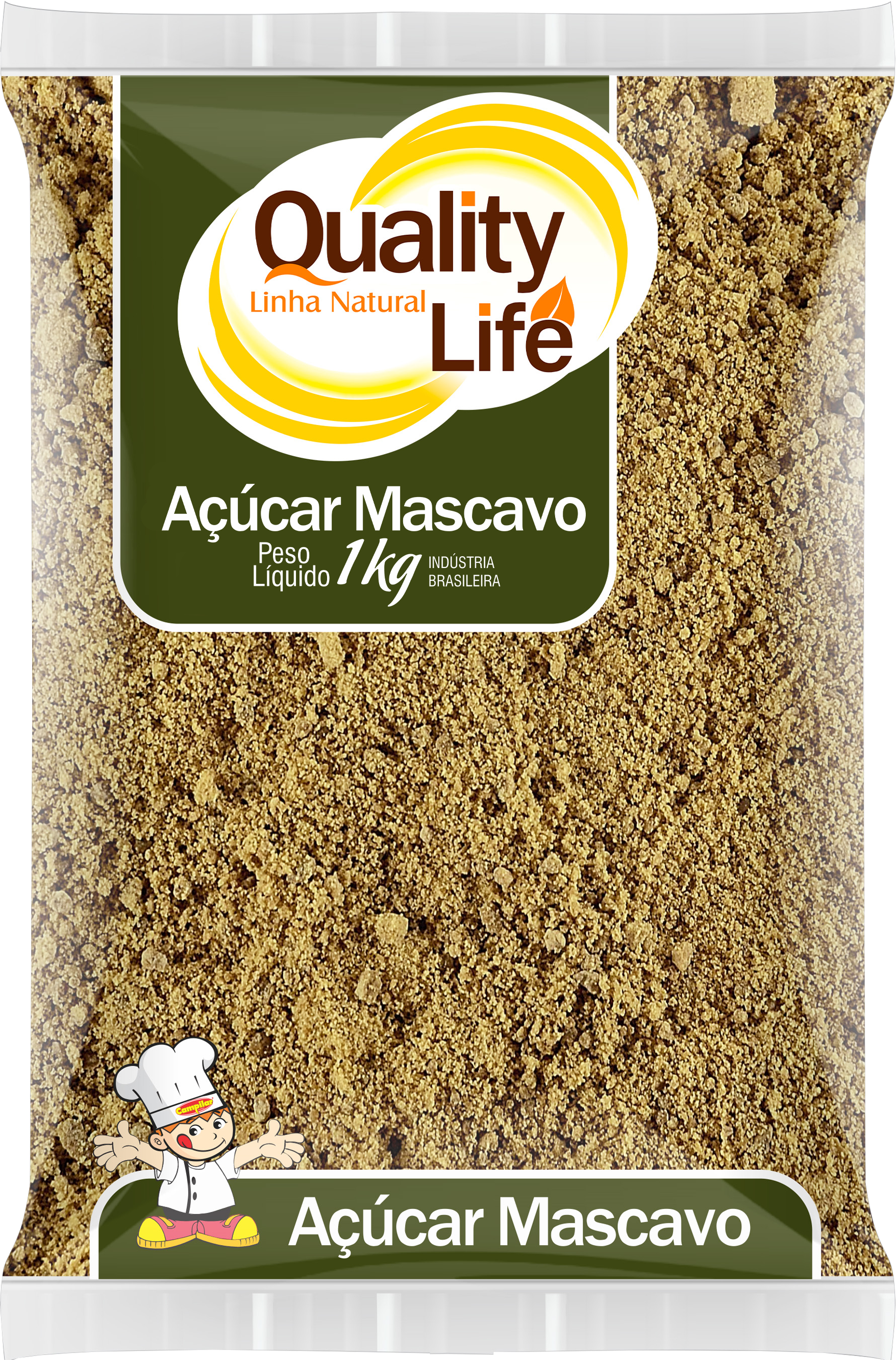 ACUCAR MASCAVO CAMPILAR 1KG