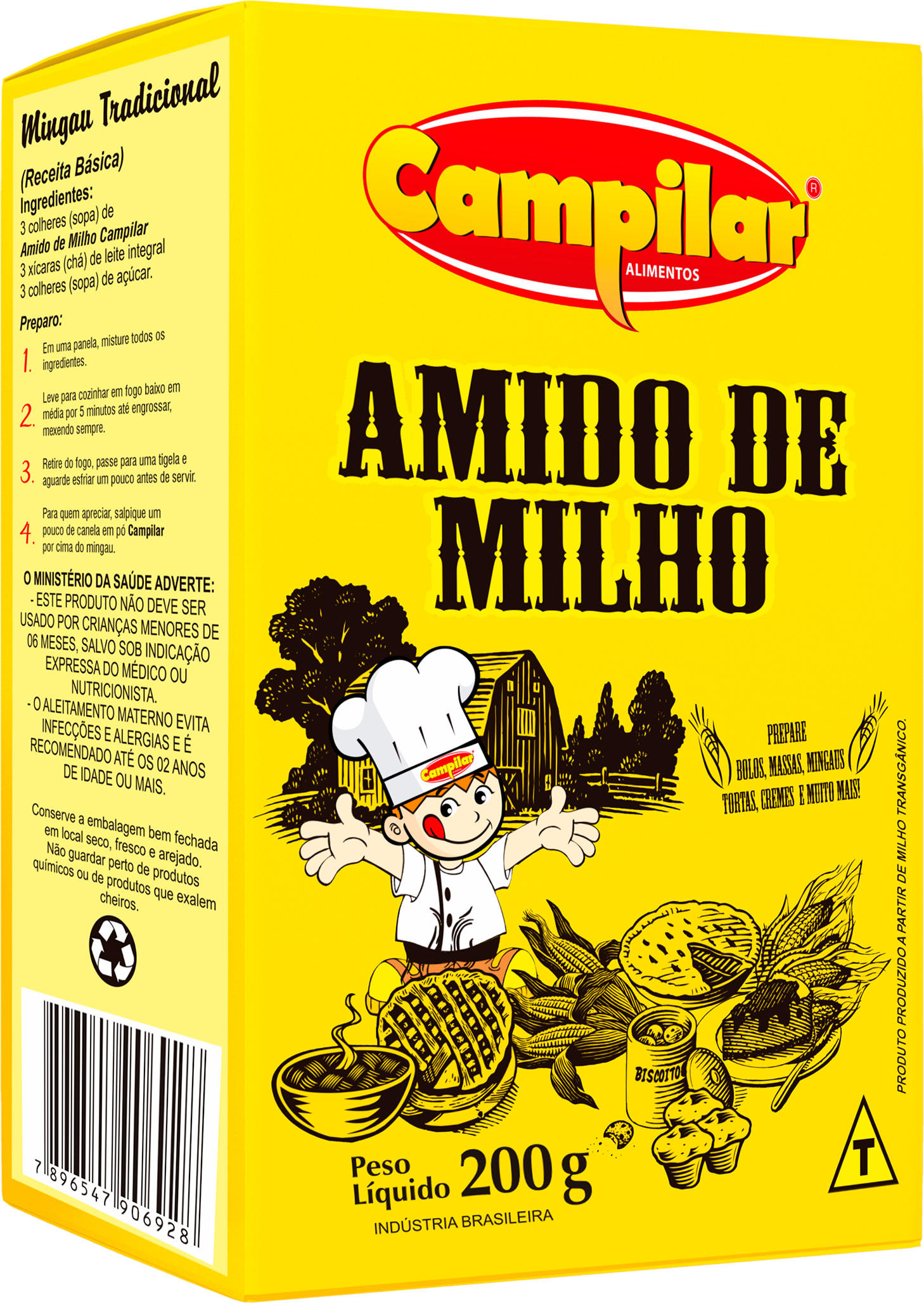 AMIDO DE MILHO CX 200G