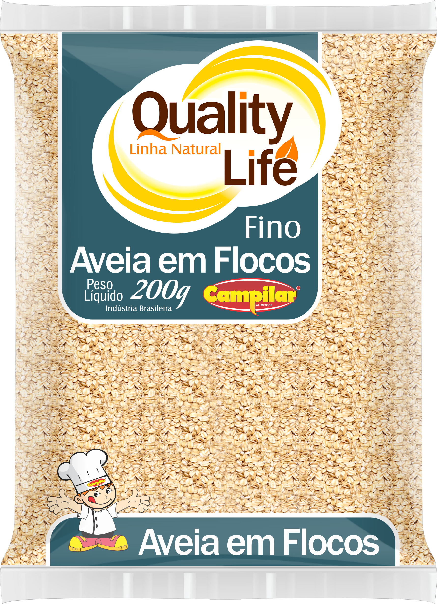 AVEIA EM FLOCOS FINOS CAMPILAR 200G