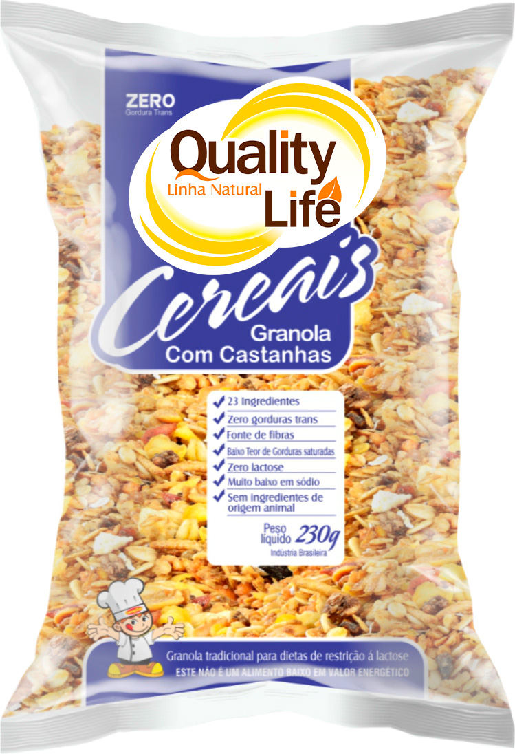 GRANOLA C/ CASTANHAS CAMPILAR 230G