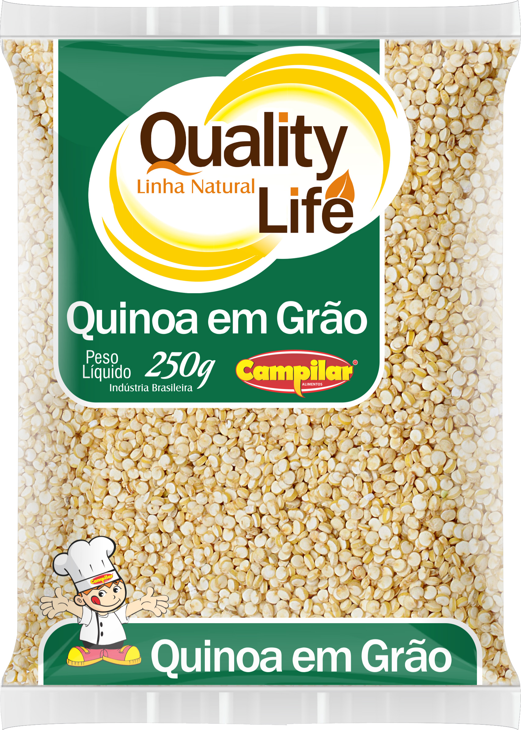 QUINOA EM GRÃO CAMPILAR 250 G