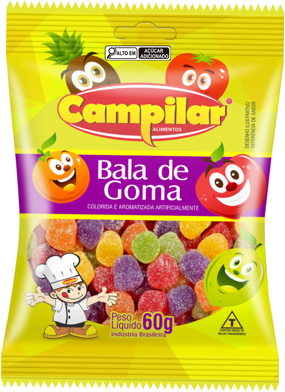 BALAS DE GOMA CAMPILAR 60G