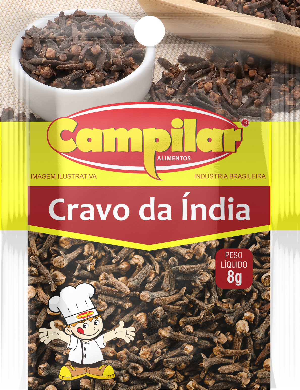 CRAVO-DA-ÍNDIA CAMPILAR 8 G