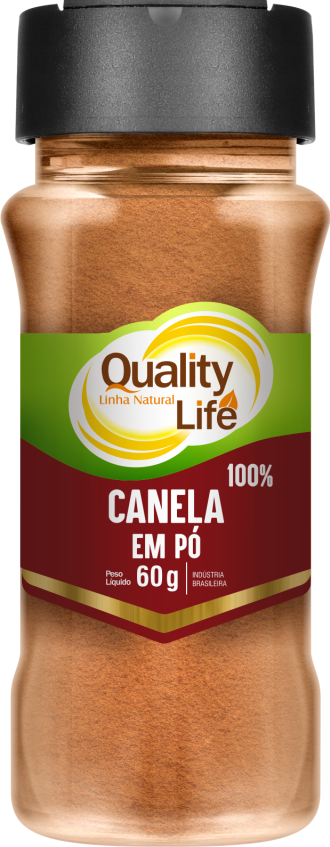 CANELA EM PÓ QUALITY LIFE 60G