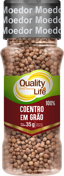 COENTRO EM GRÃO 35G QUALITY LIFE