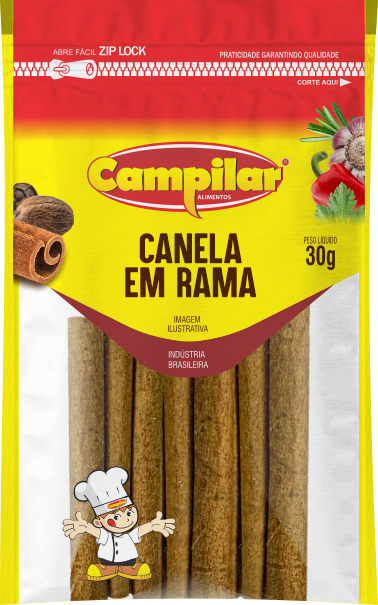 CANELA CASCA PREMIUM CAMPILAR 30G