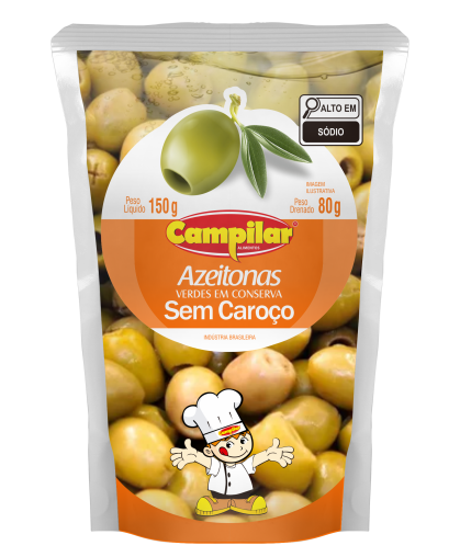 AZEITONA S/ CAROCO POUCH CAMPILAR 80 G