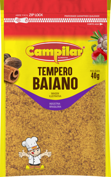 TEMPERO BAIANO PREMIUM CAMPILAR 40G