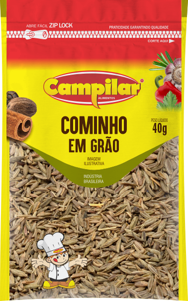 COMINHO GRÃO PREMIUM CAMPILAR 40G