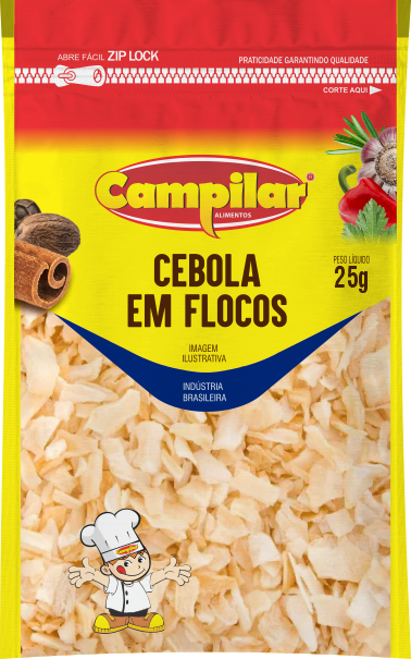 CEBOLA EM FLOCOS PREMIUM CAMPILAR 25G