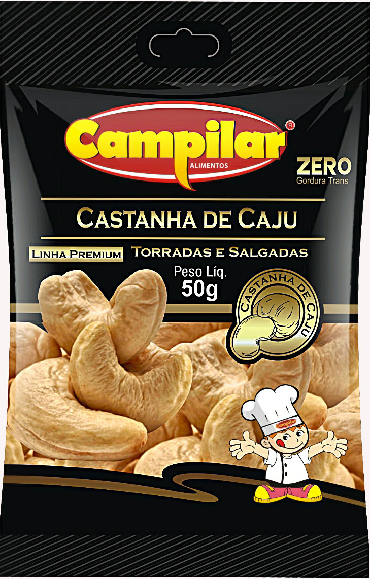 CASTANHA DE CAJU CAMPILAR 50G