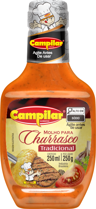 MOLHO CHURRASCO TRAD. CAMPILAR 250ML