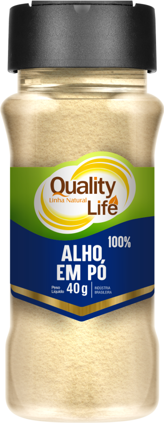 ALHO DESID. EM PÓ QUALITY LIFE - 40G