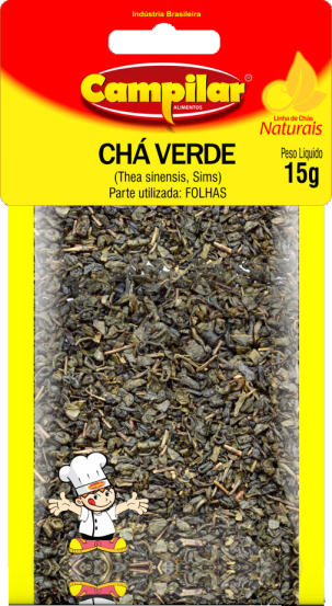 CHÁ VERDE PREMIUM CAMPILAR 15G