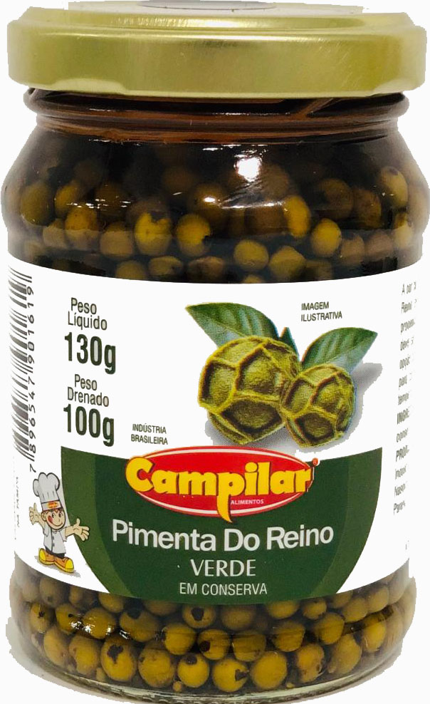 PIMENTA DO REINO VERDE EM CONSERVA CAMPILAR 100G