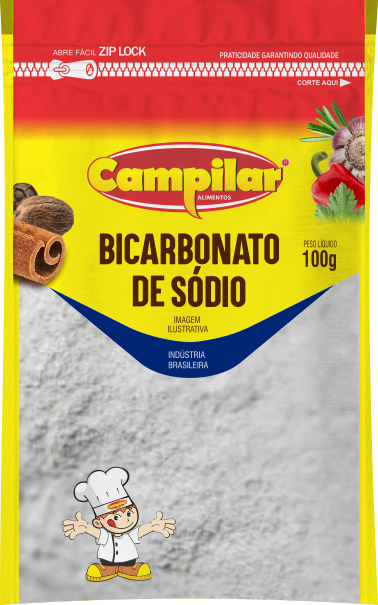 BICARBONATO DE SÓDIO PREMIUM CAMPILAR 100G