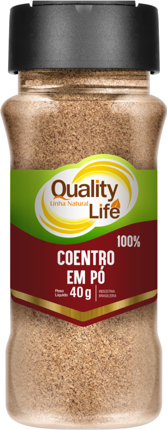 COENTRO EM PÓ QUALITY LIFE 40G