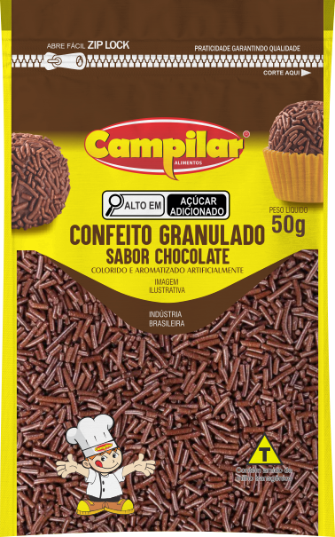 CHOCOLATE GRANULADO PREMIUM CAMPILAR 50G