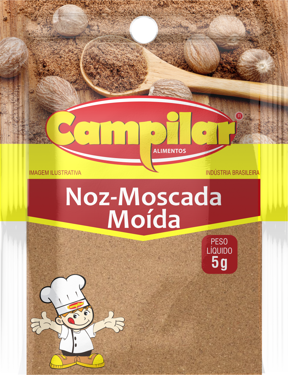 NOZ-MOSCADA EM PÓ CAMPILAR 5 G