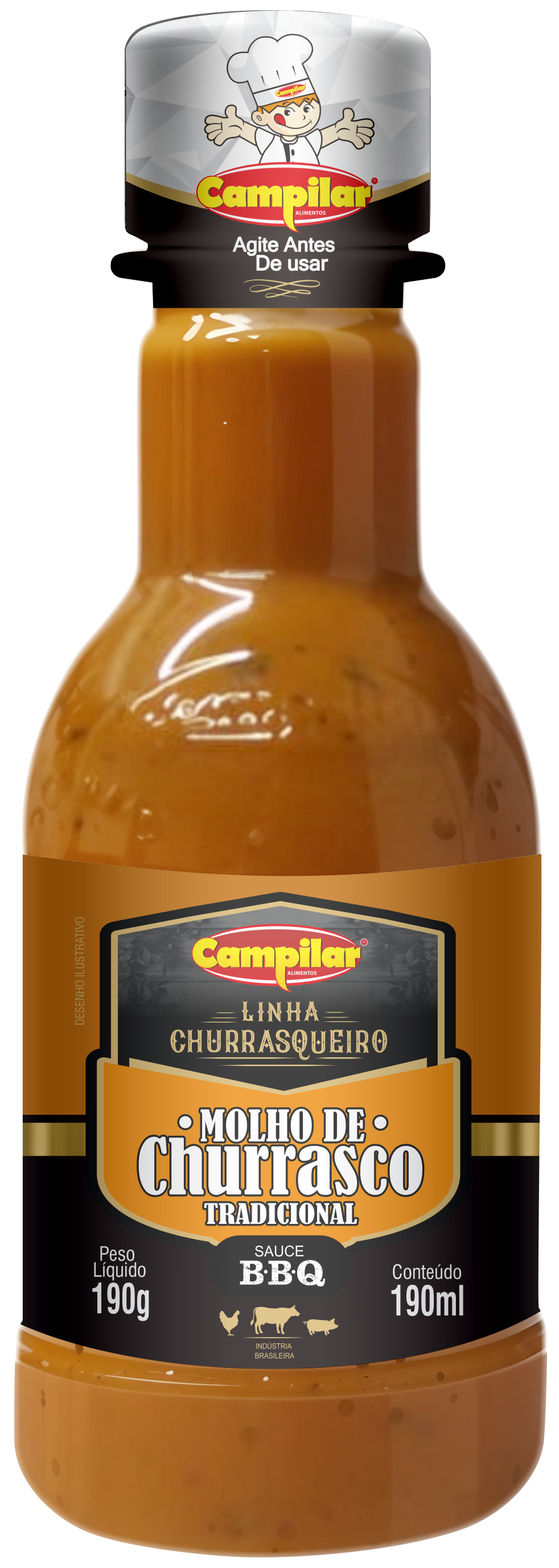 MOLHO CHURRASCO TRADICIONAL 190ML