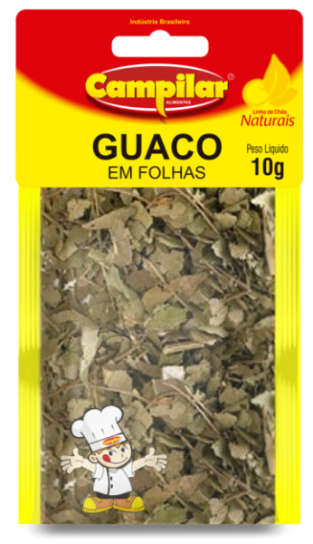 GUACO EM FOLHAS PREMIUM CAMPILAR 10G