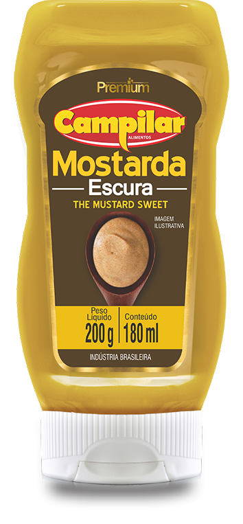 MOSTARDA ESCURA PREMIUM 180ML