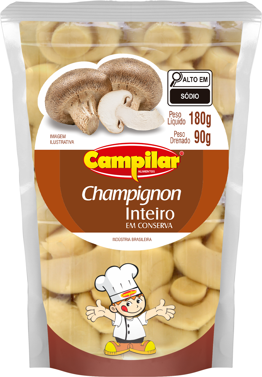 CHAMPIGNON INTEIRO POUCH CAMPILAR 90G