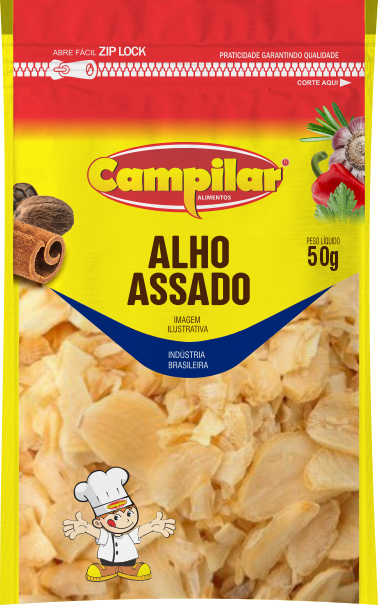 ALHO DESID. ASSADO PREMIUM CAMPILAR 50G