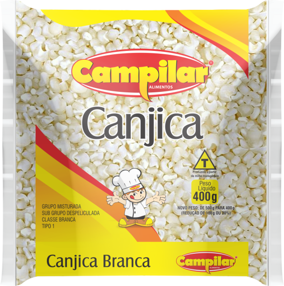 CANJICA BRANCA CAMPILAR 400G