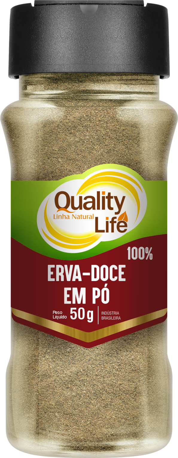 ERVA-DOCE EM PO QUALITY LIFE CAMPILAR 50G