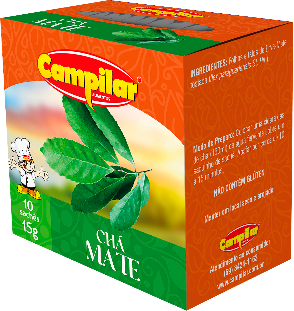 CHÁ MATE CAMPILAR 15 G