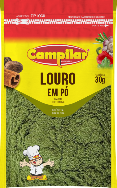 LOURO EM PÓ PREMIUM CAMPILAR 30G