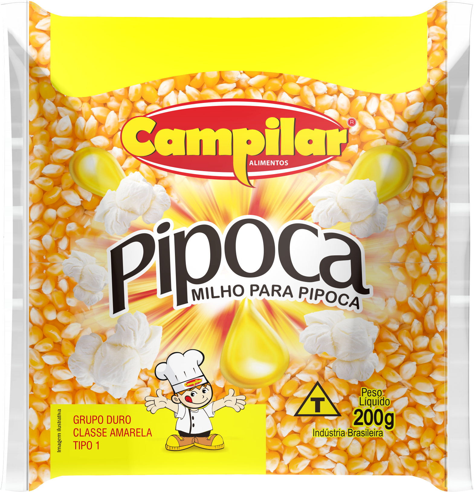 MILHO PIPOCA CAMPILAR 200G