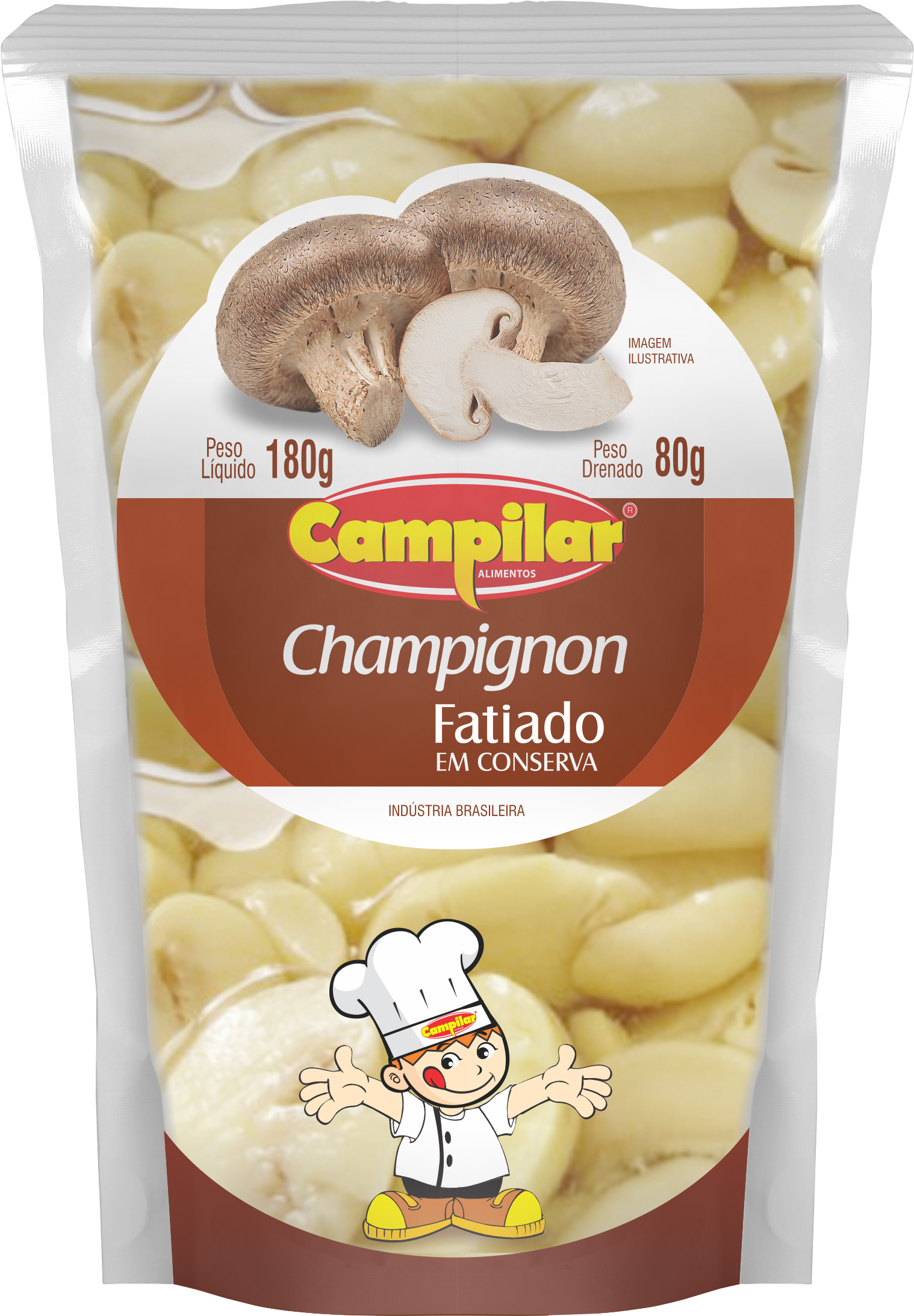 CHAMPIGNON FATIADO POUCH CAMPILAR 80G