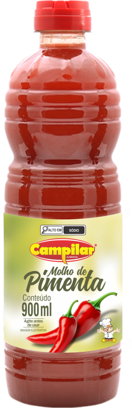 MOLHO PIMENTA CAMPILAR 900ML