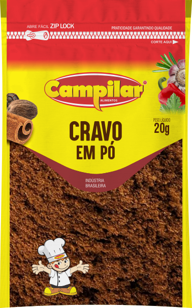 CRAVO EM PÓ PREMIUM CAMPILAR 20G