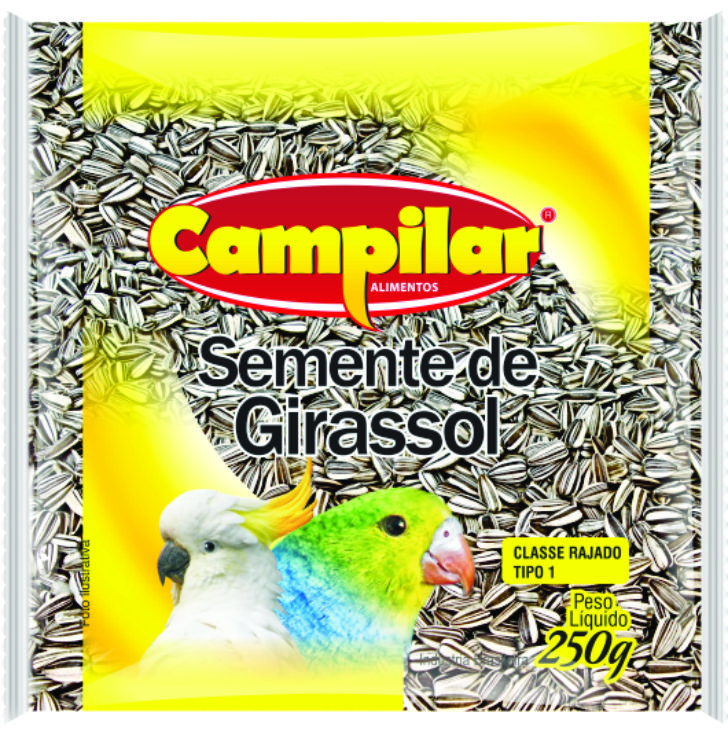 SEMENTE DE GIRASSOL CAMPILAR 250G